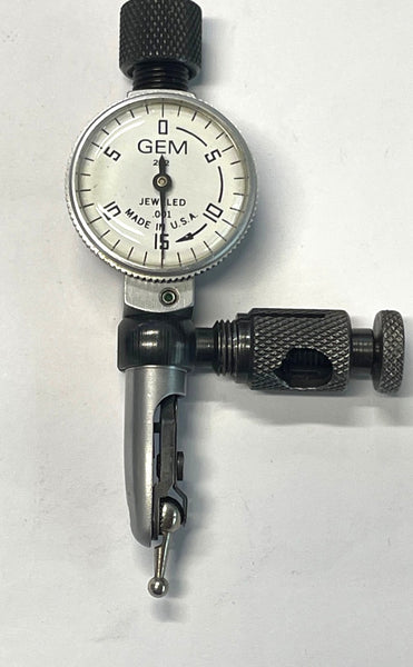 GEM 222 Dial Test Indicator Set Range, Graduation  *USED/RECONDITIONED*