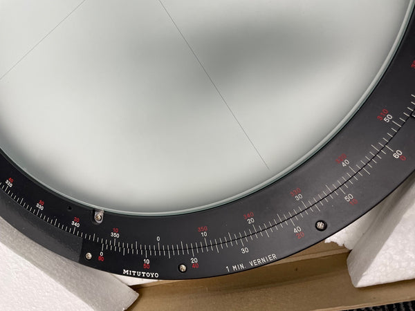 Mitutoyo 172-155 Protractor Screen for PV-350/PH-350 Profile Projector  *New-Open Box Item