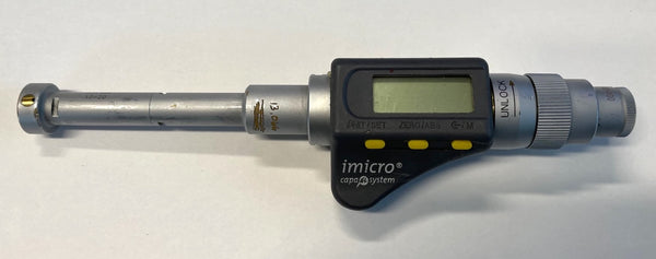 Brown & Sharpe Tesa 61.30011 iMicro Digital Internal Micrometer, 17-20mm  Range, 0.005mm Resolution *USED/RECONDITIONED*