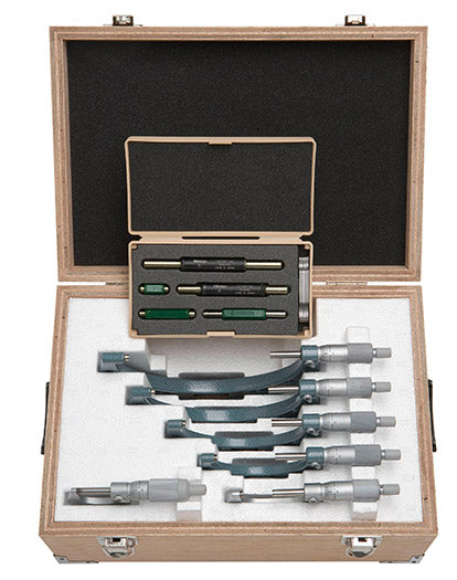 Mitutoyo 103-907-40 Outside Micrometer Set 0-6