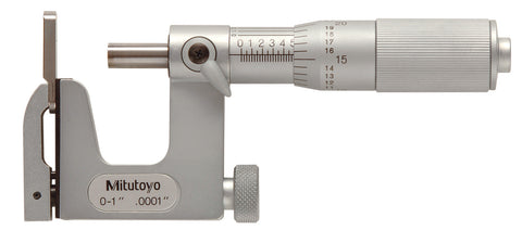 Mitutoyo 117-107 Uni-Mike Micrometer, 0-1" Range, .0001" Graduation