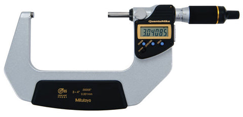 Mitutoyo 293-183-30 QuantuMike Micrometer, 3-4" Range, .00005"/0.001mm Resolution
