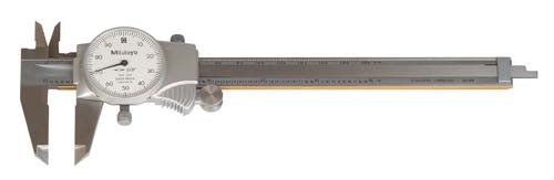 VERNIER DIALペア売り Mitutoyo 505-742-55J Orange Face Dial Caliper w/Case, 0 to 6