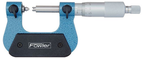 Fowler 52-219-002-1 Vernier Thread Micrometer, 1-2" Range, .001" Graduation