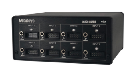 Mitutoyo 64AAB640 Gage Interface Box, MIG-8USB, V6.0 W/D2 COMPAT, 8 INPUT