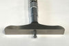 Starrett 445 Depth Micrometer Modified with SPI 30-960-9 Groove Measuring Rod, 0-1" Range, .001" Graduation *USED/RECONDITIONED*