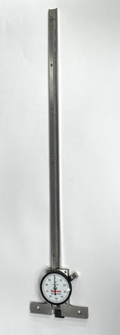 Starrett 450-12 Dial Depth Gage, 0-12" Range, .001" Graduation *USED/RECONDITIONED*