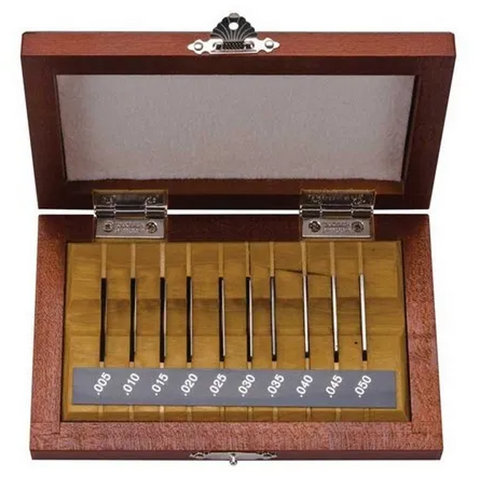 Mitutoyo 516-926-26 10pc Inch Rectangular Thin Gage Block Set Grade 0