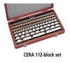 Mitutoyo 516-339-26 112pc Rectangular Metric CERA Gage Block Set Grade AS-1