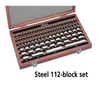 Mitutoyo 516-940-26 112pc Rectangular Metric Steel Gage Block Set Grade AS-2