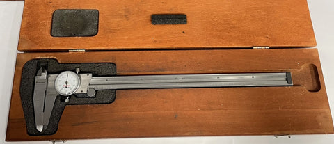 Starrett 120Z-12 Dial Caliper, 0-12" Range, .001" Graduation *USED/RECONDITIONED*