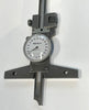 Mitutoyo 527-313 Dial Depth Gage, 0-12" Range , .001" Graduation *USED/RECONDITIONED*