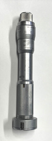 Mitutoyo 368-108 Holtest Three-Point Internal Micrometer with Carbide Pins , 30-35mm Range, 0.005mm Graduation  *USED/RECONDITIONED*