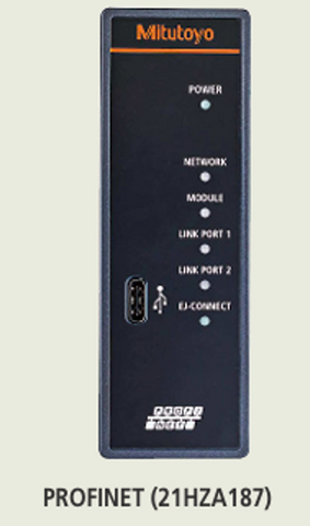 Mitutoyo 21HZA187 PROFINET Module for EJ Main Module Counter Industrial Interface-Mounted Compact Counter