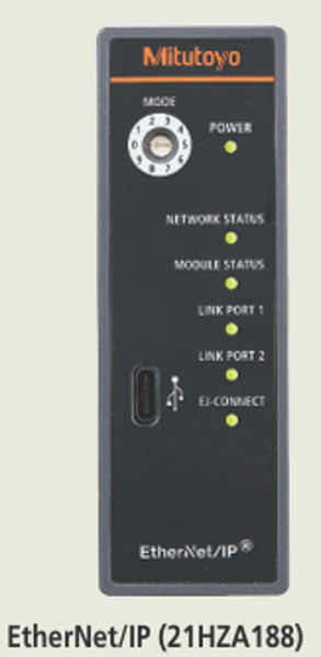 Enertect Module Main Module Mitutoyo 21HZA188 EtherNet/IP Module for EJ Main Module Counter Indust ...
