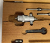 Starrett 124AZ Solid Rod Inside Micrometer Set, 2-8" Range, .001" Graduation *USED/RECONDITIONED*