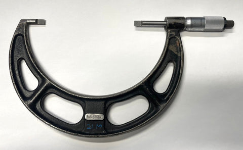 Starrett 486P-6 Blade Micrometer, 5-6" Range, .001" Graduation *USED/RECONDITIONED*