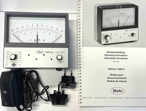 Mahr 5312009 Millimar 1200 IC MZ Compact Amplifier *USED*