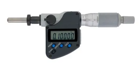 Mitutoyo 350-354-32 Digimatic Micrometer Head, 0-1"/0-25mm Range, 0.00005" Resolution