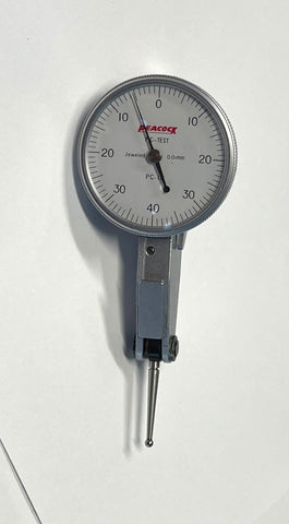 Peacock PC-1B Pic-Test Dial Test Indicator, 0.8mm Range, 0.01mm Graduation *USED/RECONDITIONED*