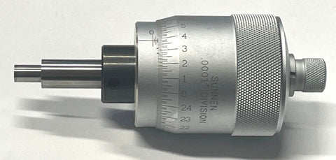 Starrett T465XSP-1 Large Micrometer Head, 0-1" Range, .0001" Graduation *USED/RECONDITIONED*