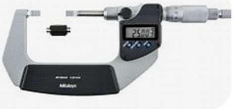 Mitutoyo 422-261-32 Digimatic Blade Micrometer, 25.4-50.8mm Range, 0.001mm Resolution