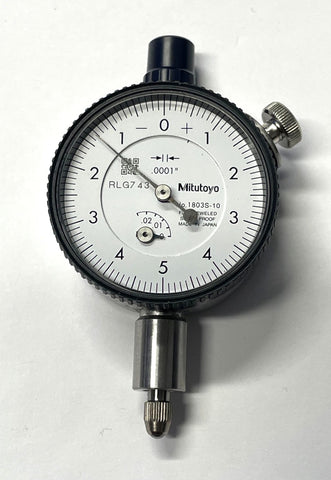 Mitutoyo 2803SB-10 Dial Indicator, 0-.025" Range .0001" Graduation *USED/RECONDITIONED*