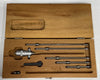Starrett 124AZ Solid Rod Inside Micrometer Set, 2-8" Range, .001" Graduation *USED/RECONDITIONED*