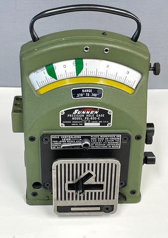 Sunnen PG-800-E Precision Bore Gaging System, .370" – 1.500"/9.4mm – 38.1mm  Range *USED/RECONDITIONED*