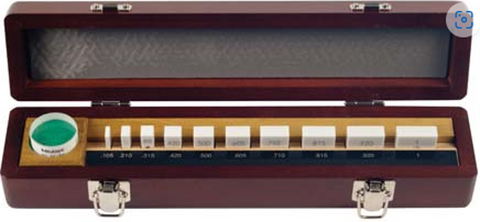 Mitutoyo 516-559-56 10pc CERA Inch Micrometer Inspection Gage Block Set Grade K
