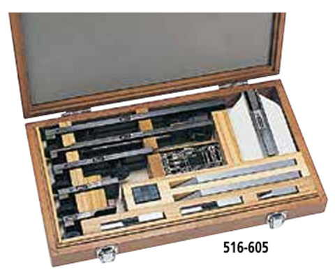 Mitutoyo 516-605 Rectangular Gage Block Accessories for Blocks over 100mm