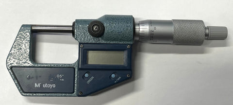 Mitutoyo 293-761-30 Digimatic Micrometer, 0-1"/0-25.4mm Range, .00005"/0.001mm Resolution *USED/RECONDITIONED*