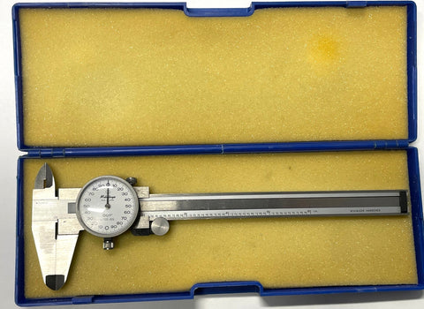 Mitutoyo 505-626 Dial Caliper, 0-6"Range, .001" Graduation *USED/RECONDITIONED*