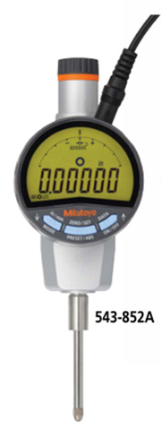 Mitutoyo 543-852A Digimatic Indicator, 0-1"/0-25.4mm Range, .00005"Selectable Resolution