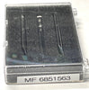 Mahr 6851563 Probe Tip Set, 3 Pieces, ¸ 3.5 mm ; L=33 mm *USED*