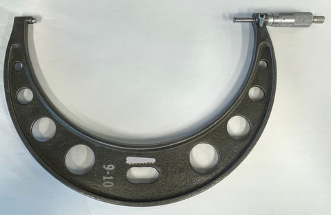 Mitutoyo 103-224 Outside Micrometer, 9-10" Range, .0001" Graduation *USED/RECONDITIONED*