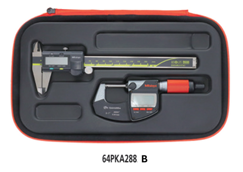 Mitutoyo 64PKA288B Soft Case Tool Kit with Components *NEW*