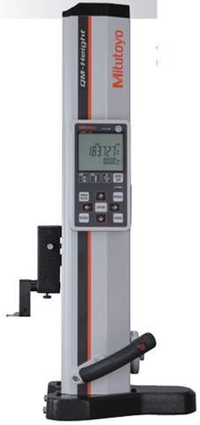 Mitutoyo 64PKA095C QM Height Gage High Precision Pneumatic Floatation System, 0-24in/0-600mm Range, .00005”/0.001mm-.001"/0.0005mm Resolution, ±(2.4+2.1L/600)µm Accuracy
