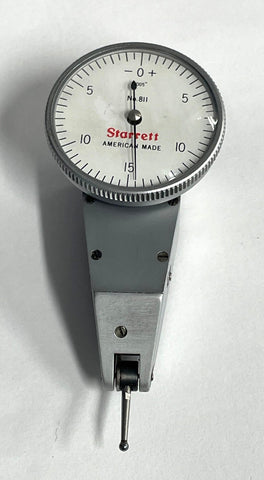 Starrett 811-5P Dial Test Indicator with Swivel Head, .030" Range, .0005" Graduation *USED/RECONDITIONED*