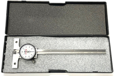 Starrett 450Z-6 Dial Depth Gage, 0-6" Range, .001" Graduation *USED/RECONDITIONED*