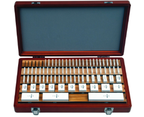 Mitutoyo 516-201-26 81pc Square Inch CERA Gage Block Set Grade 00