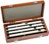 Mitutoyo 516-176-26 8pc Inch Rectangular CERA Long Gage Block Set Grade 0