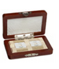Mitutoyo 516-847-26 2pc Square Inch CERA Gage Block Set - Wear Block Grade AS-1