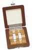 Mitutoyo 516-844-26 2pc Square Inch CERA Gage Block Set - Wear Block Grade 0