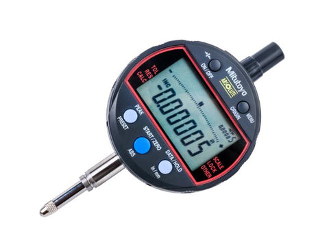 Mitutoyo 543-341B-10 ABSOLUTE Digimatic Indicator, Calculation Type, 0-.5 "/0-12.7mm Range, .00005"/0.001mm Switchable Resolution