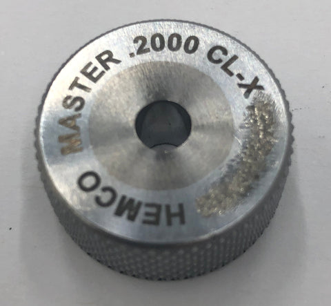 Hemco Master .2000 CL-X Setting Ring (5.08mm) Size
