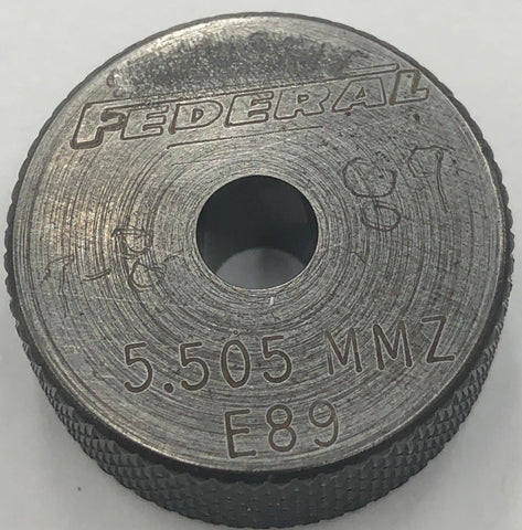 Federal 5.505mm Master Setting Ring (.21673") Size