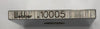 Starrett/Webber Square Steel .10005" Gage Block, Grade A1