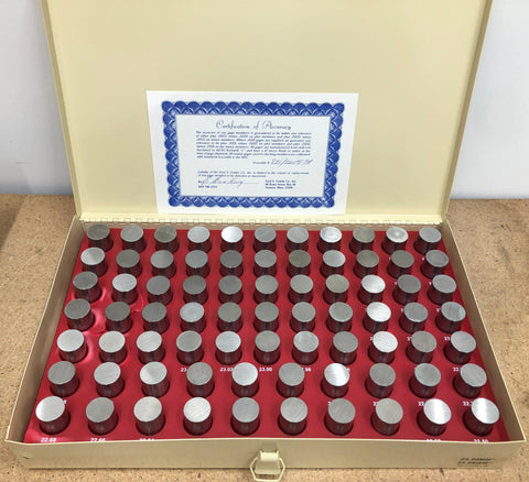Fowler 53-881-920 MINUS Pin Gage Set, 22.50mm-23.98mm *NEW - Open Box Item*