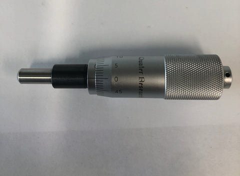 Fowler 52-150-801 Manual Micrometer Head, 0-25mm Travel Range, 10 um Graduation *NEW - OPEN BOX*